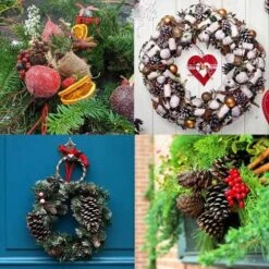 Pine Cones - Pack Of 4 -Garden Plant Store pine cone wreaths